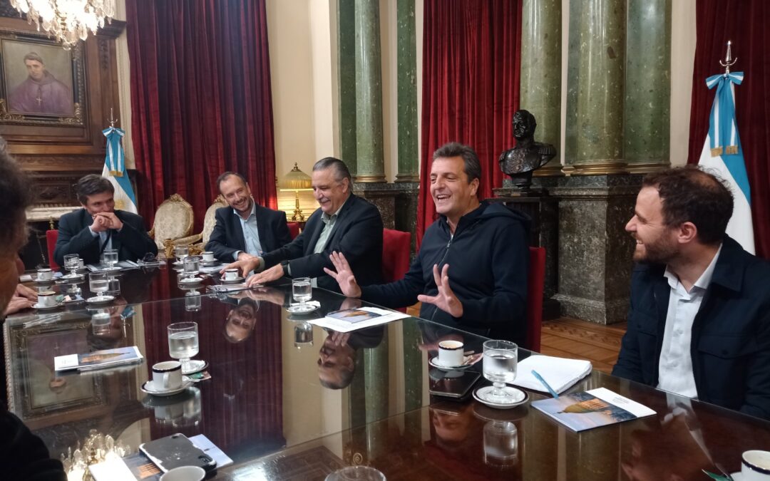 COVIAR se reunió con Sergio Massa para avanzar en una agenda estratégica para la vitivinicultura