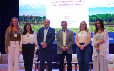 370 inscriptos de 17 provincias dieron vida a las IV Jornadas Nacionales de Turismo del Vino en Mendoza